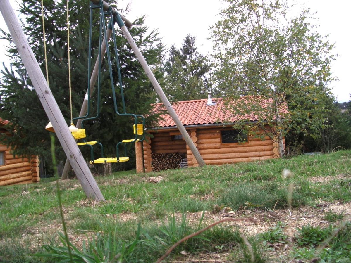 Pialous:Chalet En Rondins Avec Espace Detente La Chapelle-d'Aurec Εξωτερικό φωτογραφία