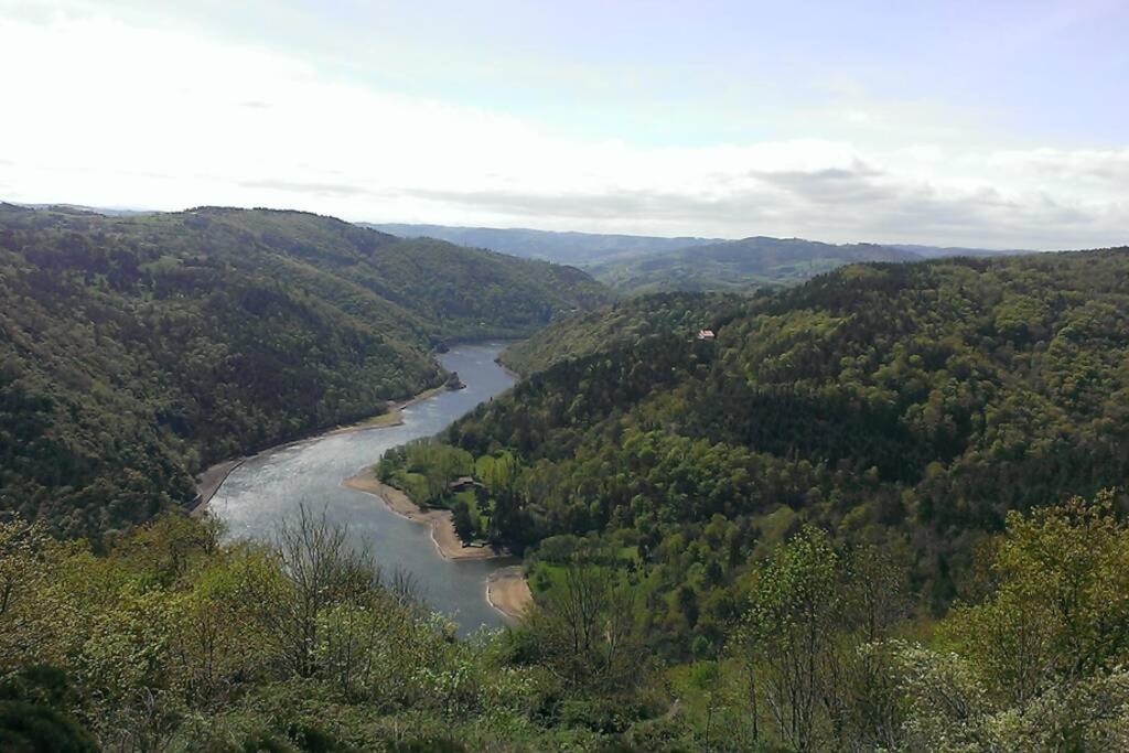 Pialous:Chalet En Rondins Avec Espace Detente La Chapelle-d'Aurec Εξωτερικό φωτογραφία