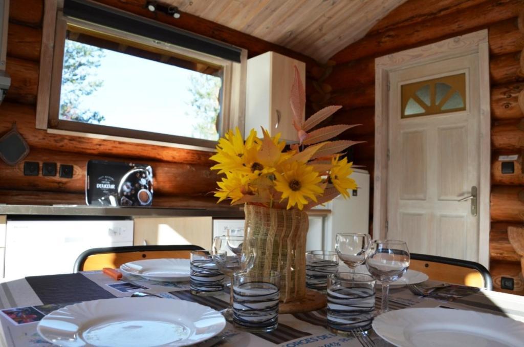 Pialous:Chalet En Rondins Avec Espace Detente La Chapelle-d'Aurec Εξωτερικό φωτογραφία